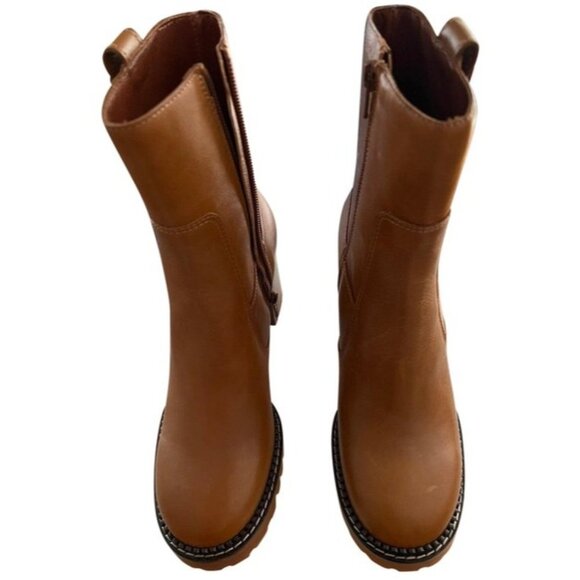 See By Chloe Brown Erine Bootsbooties Size Us - Picture 1 of 7